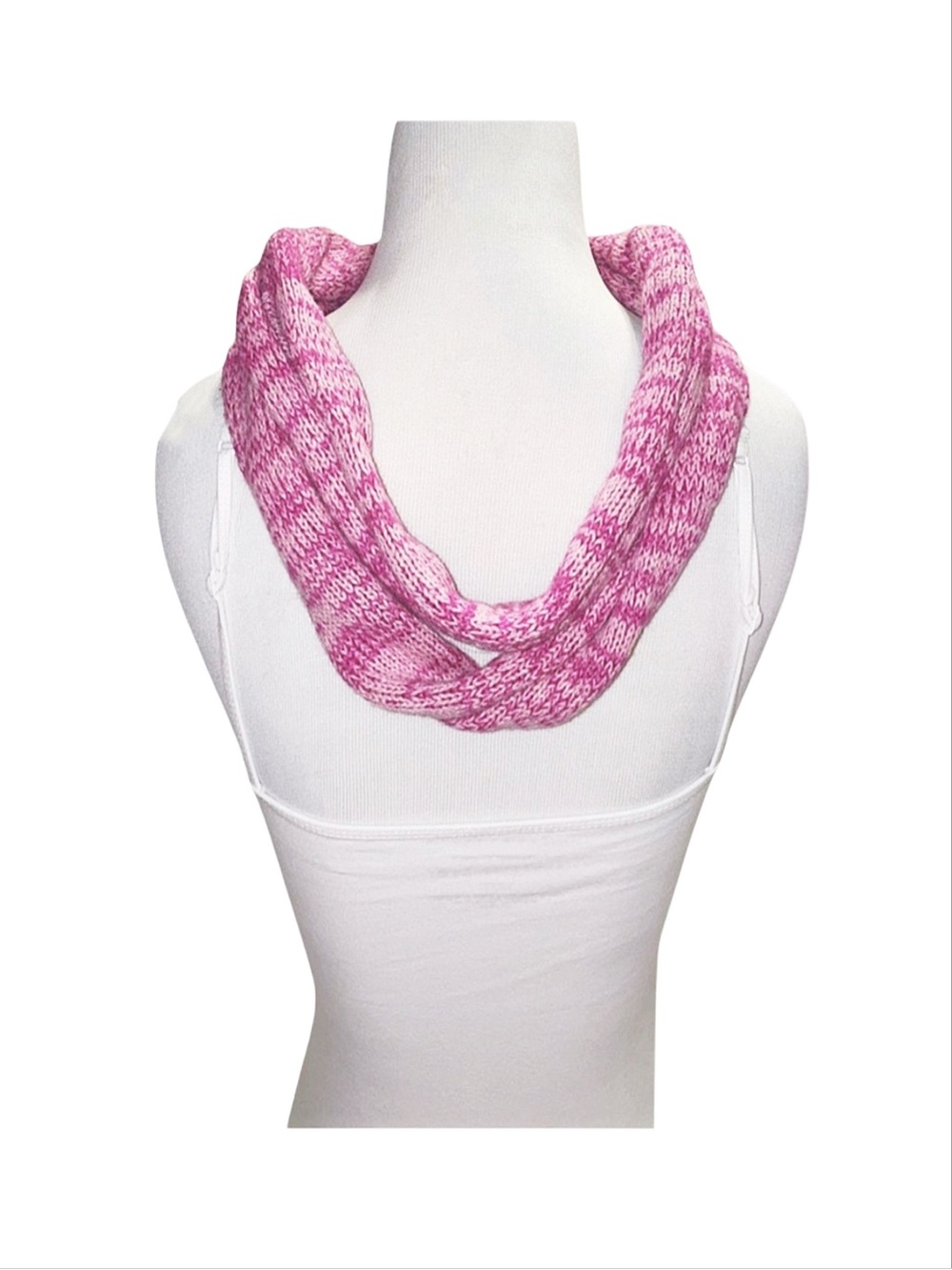 GIRL'S Pink Infinity Scarf